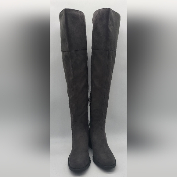 B1814- Sun + Stone Allicce Women's Vegan Boots Grey Color Size 5.5 NWT - Picture 3 of 12